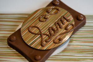 Personalised chocolate bar